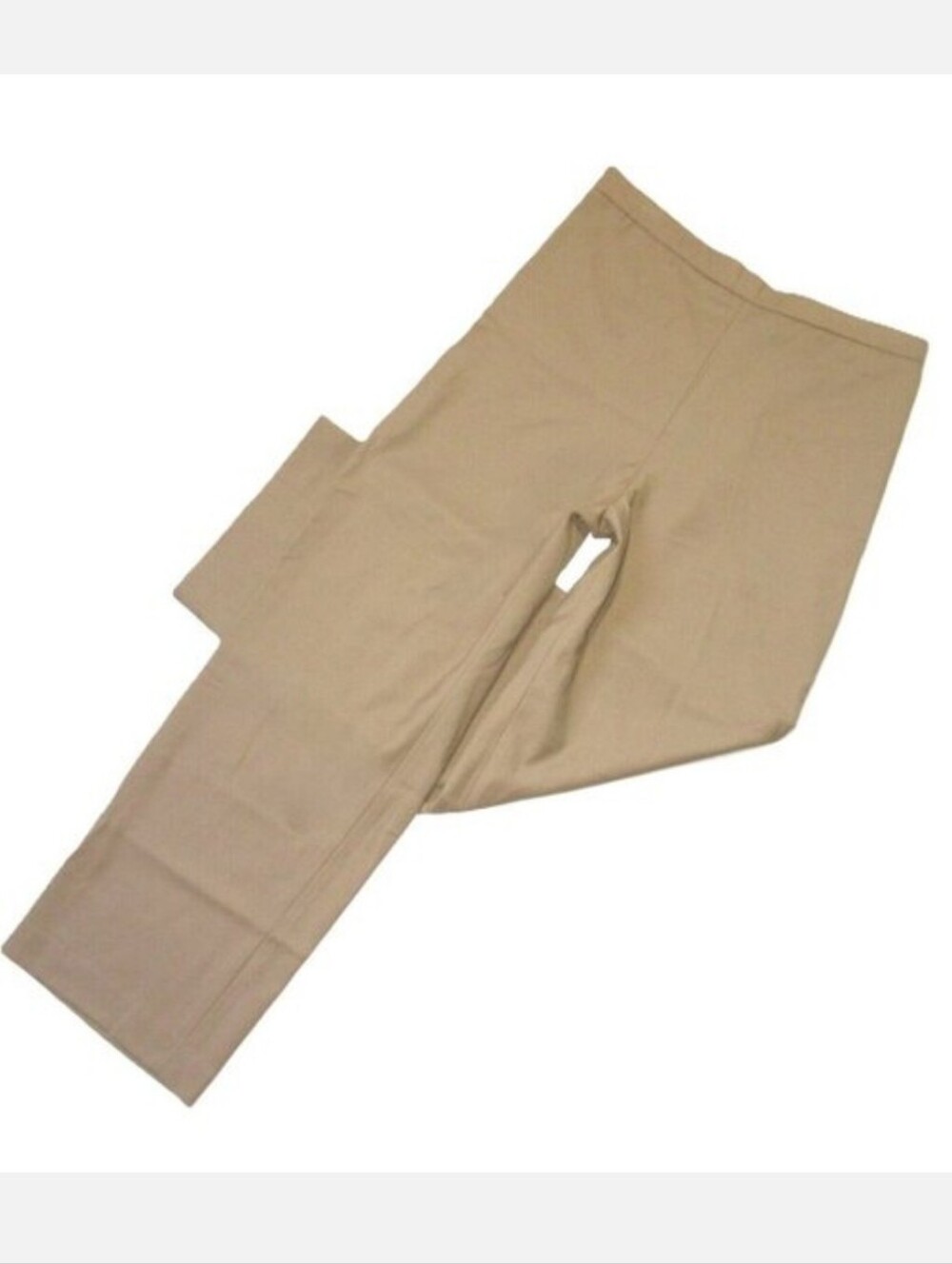 THEORY Clean Straight Pull-On Pants in Palomino Small 100% Virgin Wool NWT - Picture 5 of 12